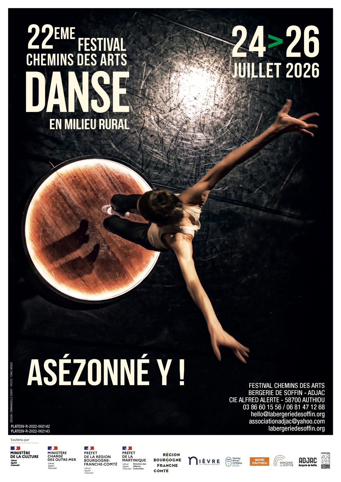 Affiche FESTIVAL CHEMINS DES ARTS